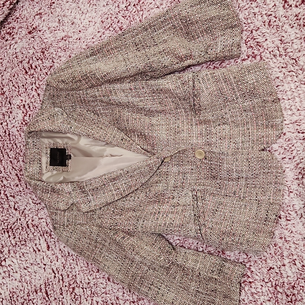 The Limited Pink/Tan Tweed  Small